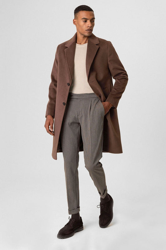 Antioch-Textured Men's Coat