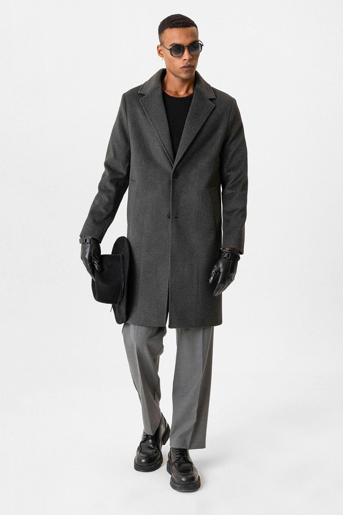 Antioch-Textured Men's Coat