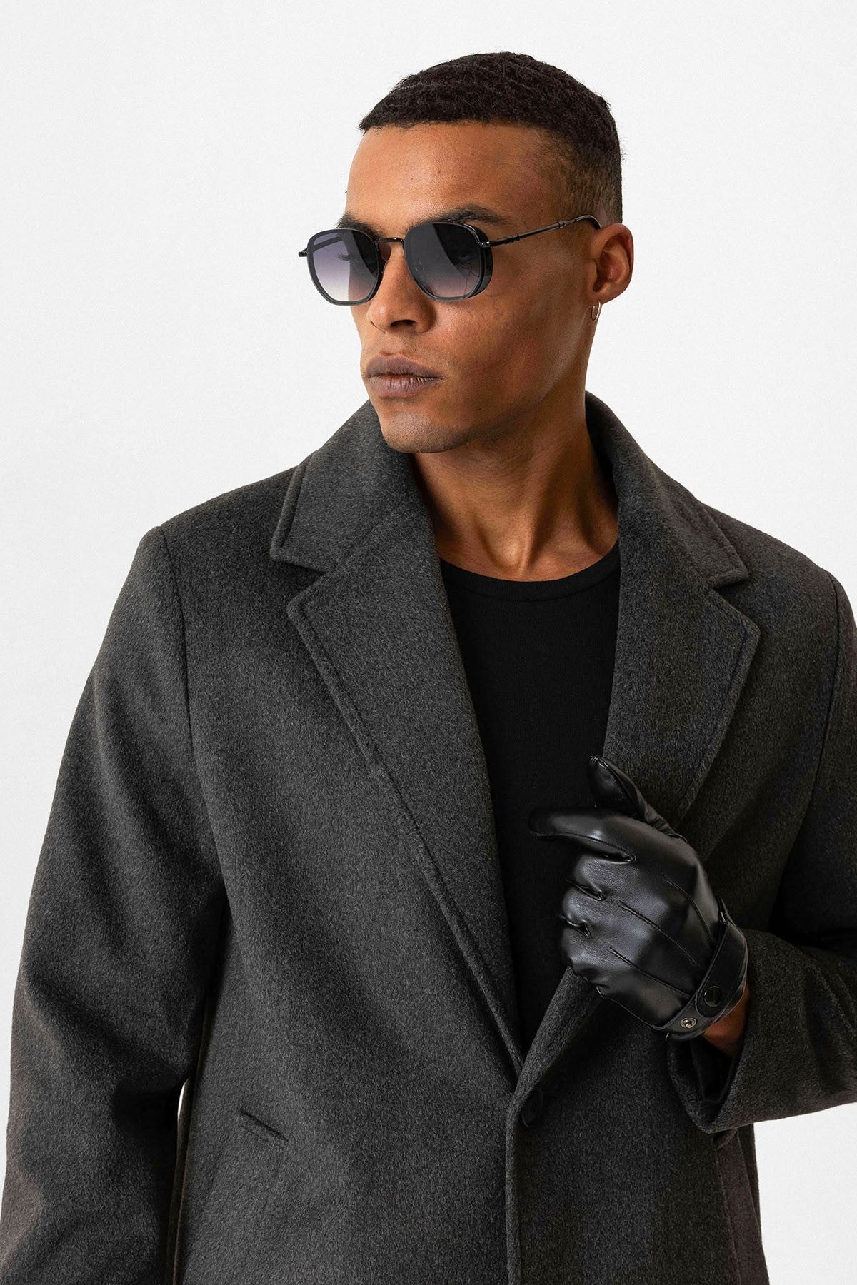 Antioch-Textured Men's Coat