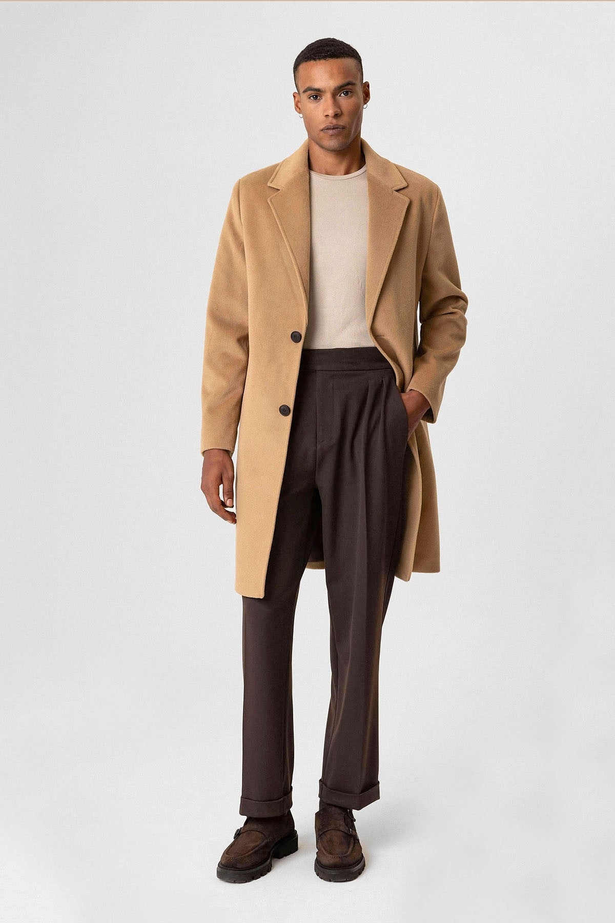 Antioch-Textured Men's Coat