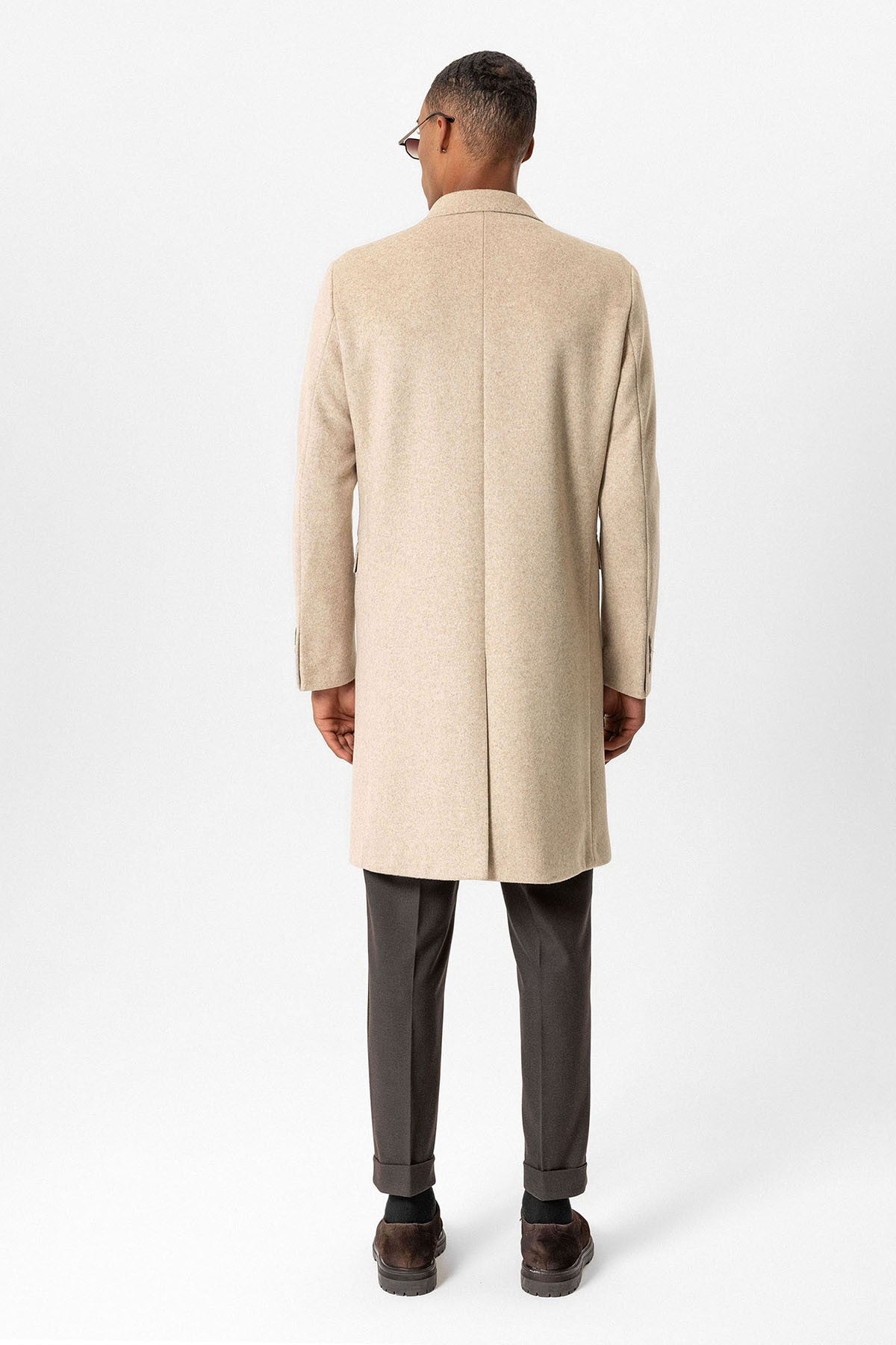 Antioch Wool-Blend Double-Breasted Men's Coat