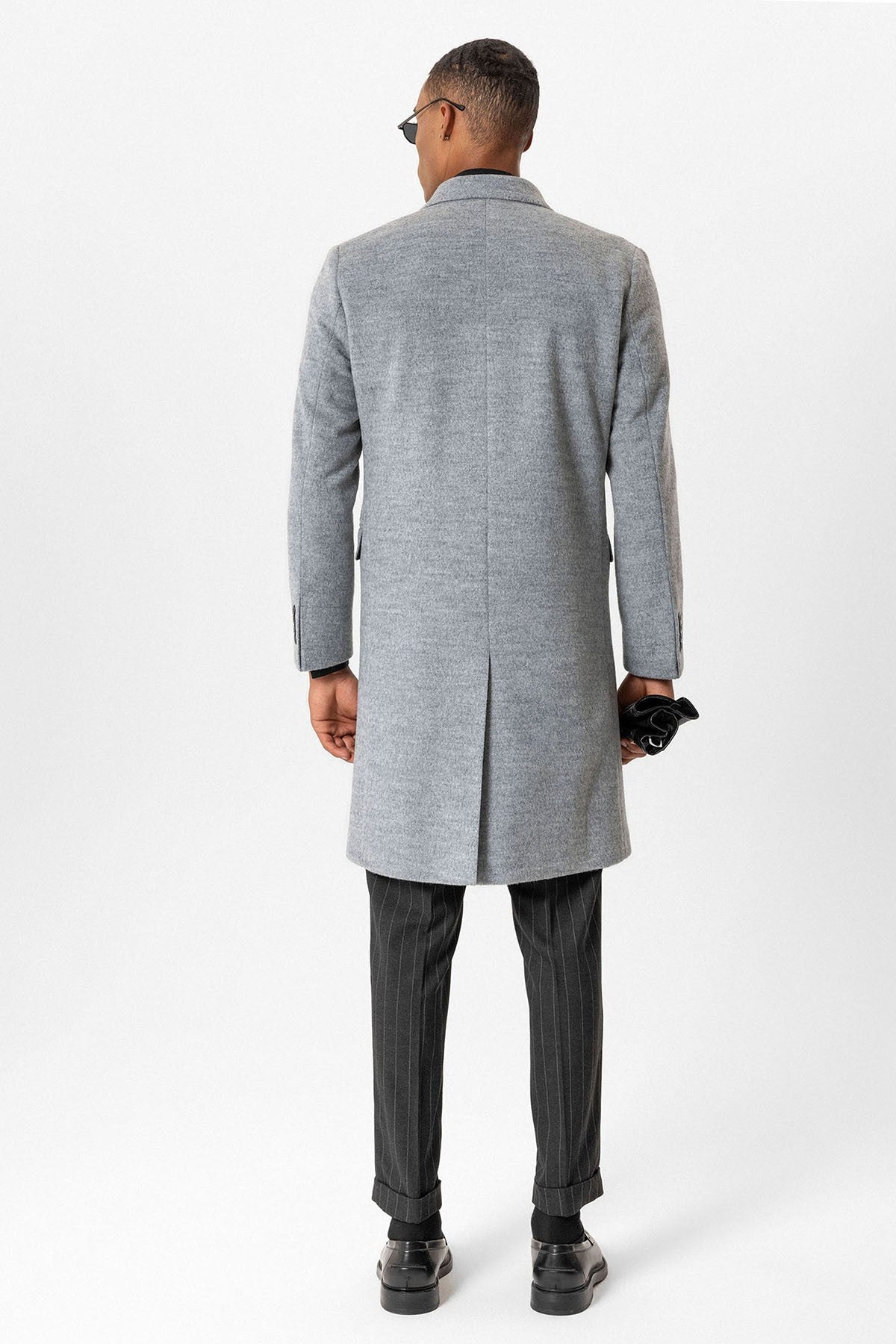 Antioch Wool-Blend Double-Breasted Men's Coat