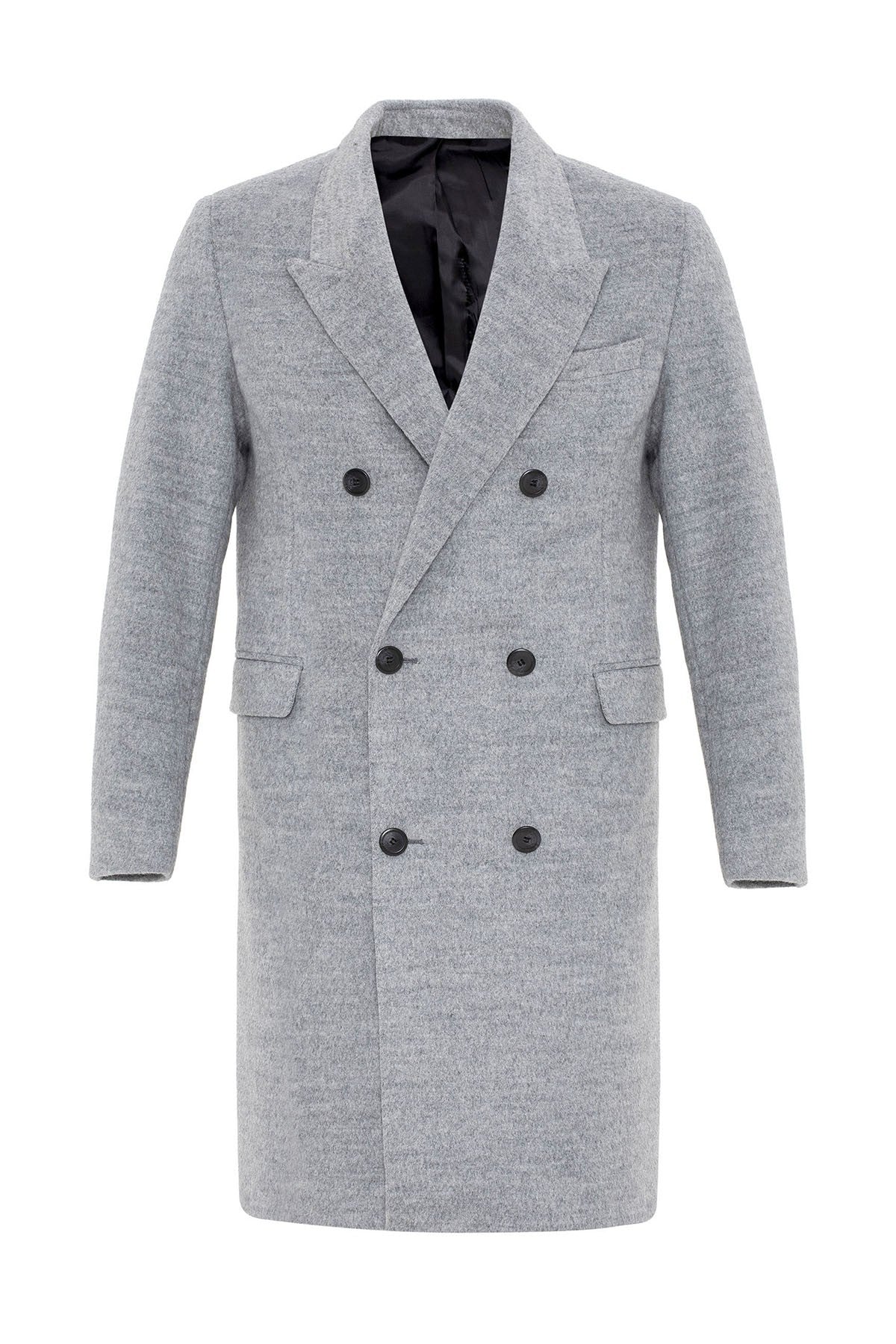 Antioch Wool-Blend Double-Breasted Men's Coat