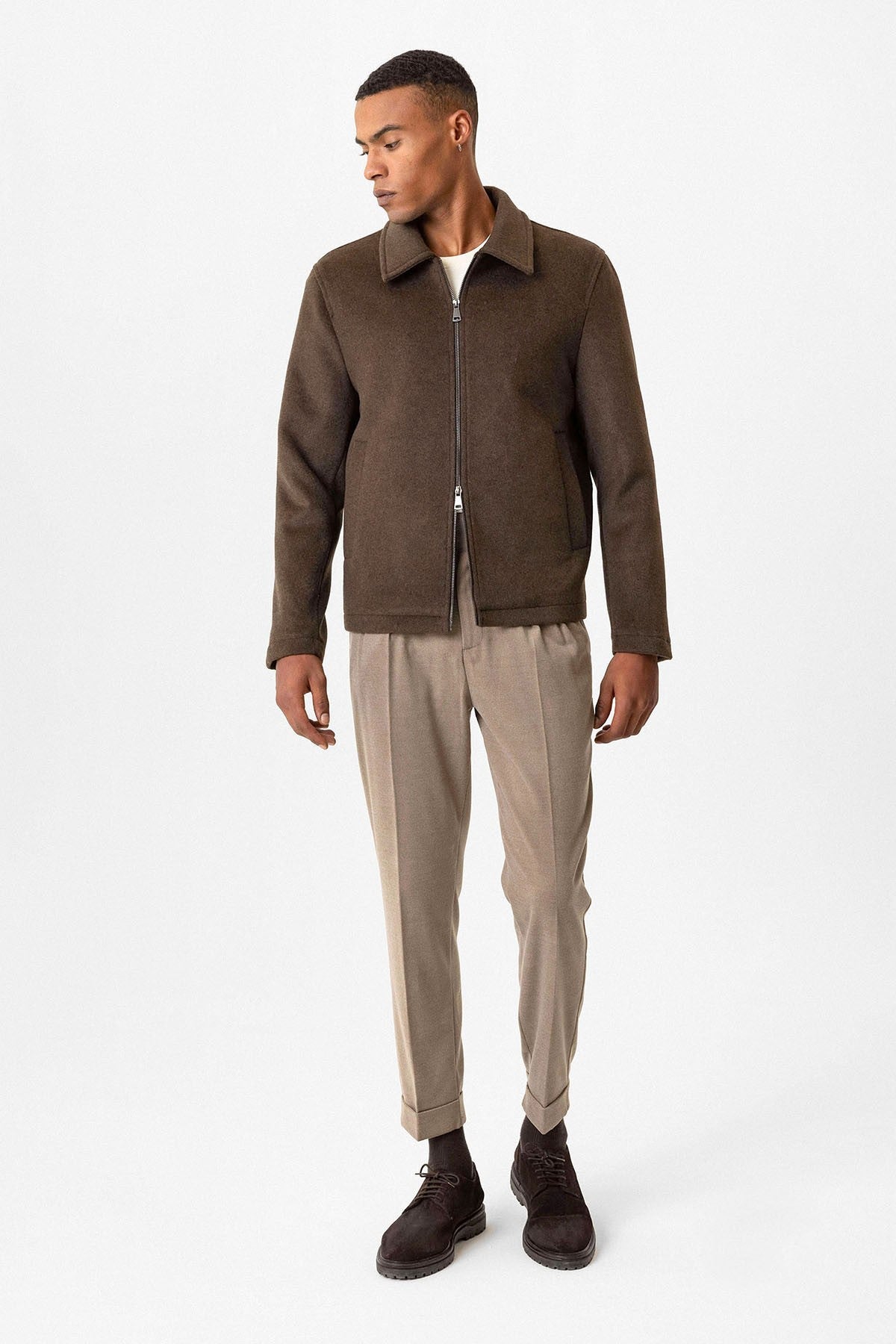 Antioch Men's Wool-Blend All-Season Jacket
