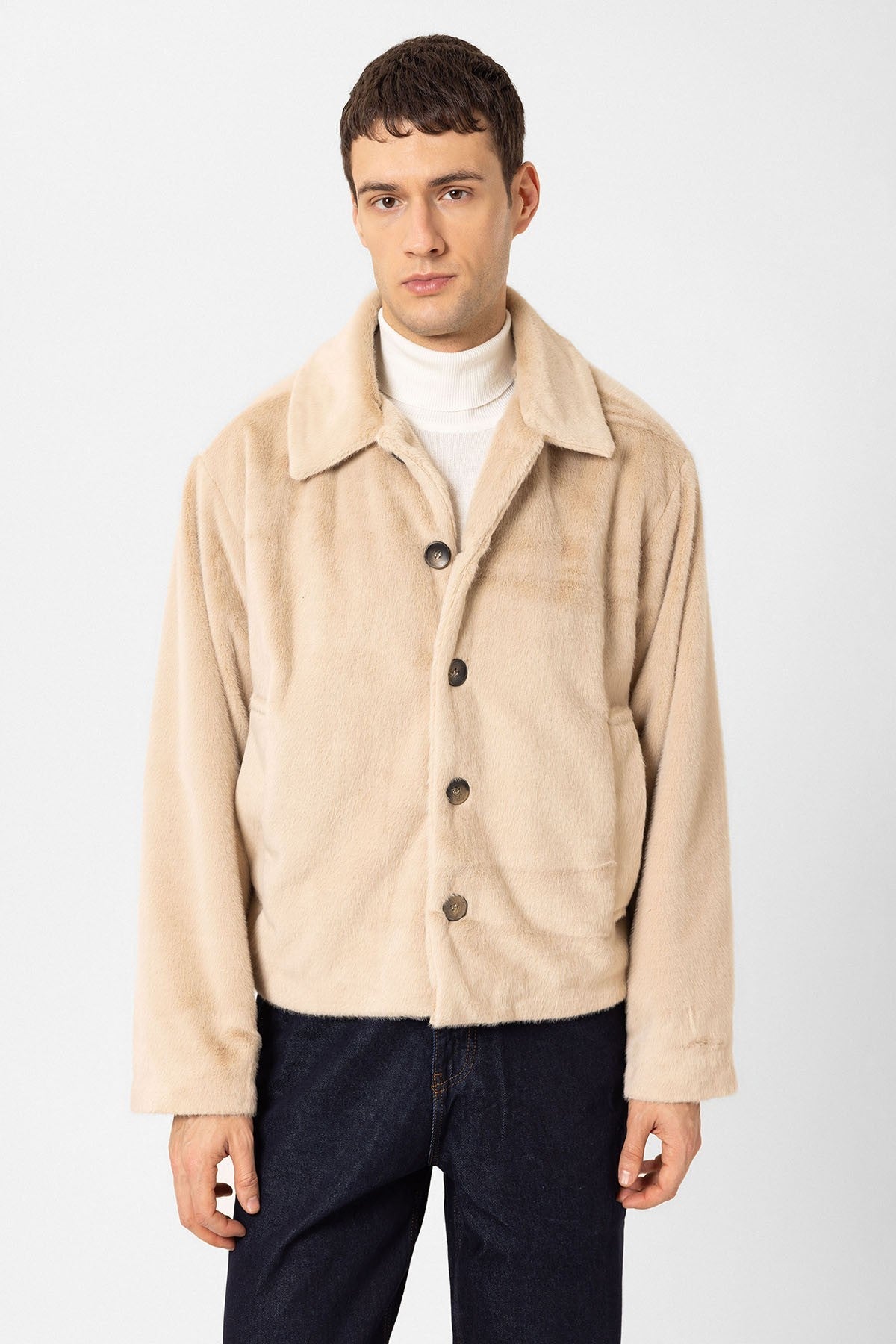 Antioch Relax Fit Soft-Textured Men's Jacket