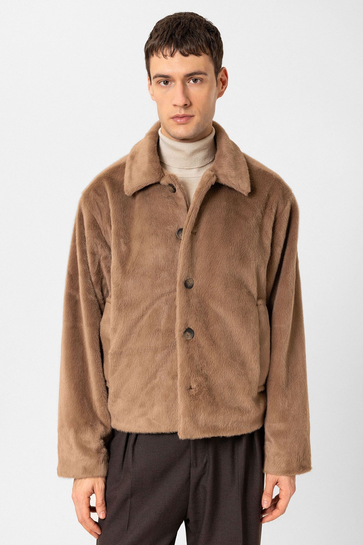 Antioch Relax Fit Soft-Textured Men's Jacket