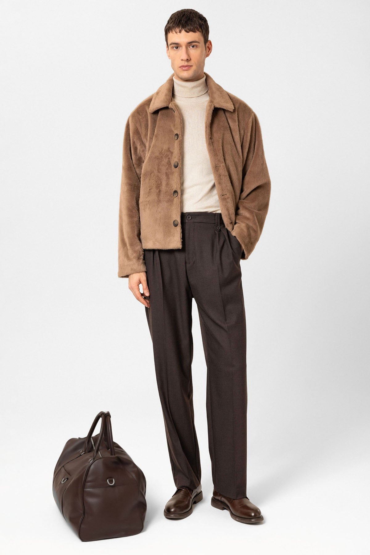 Antioch Relax Fit Soft-Textured Men's Jacket