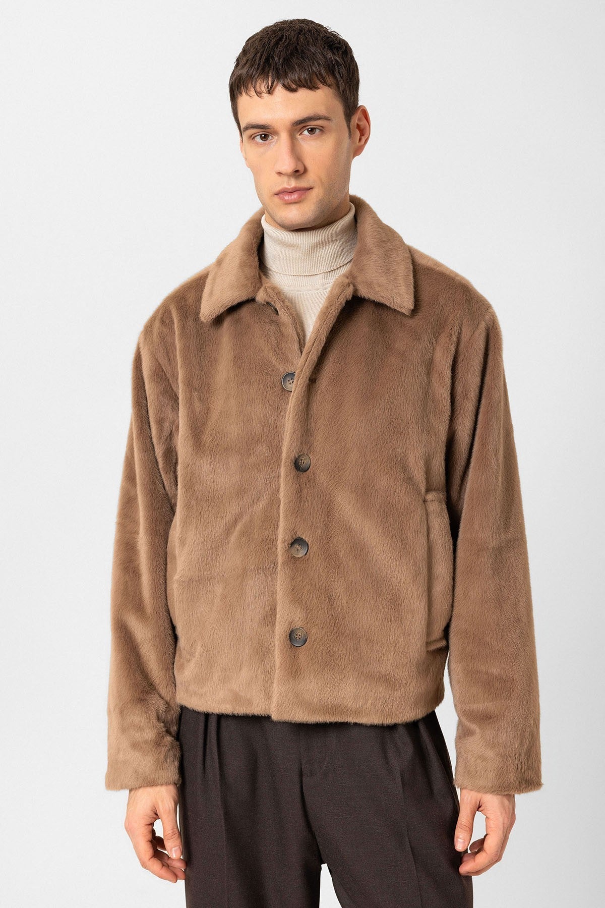 Antioch Relax Fit Soft-Textured Men's Jacket