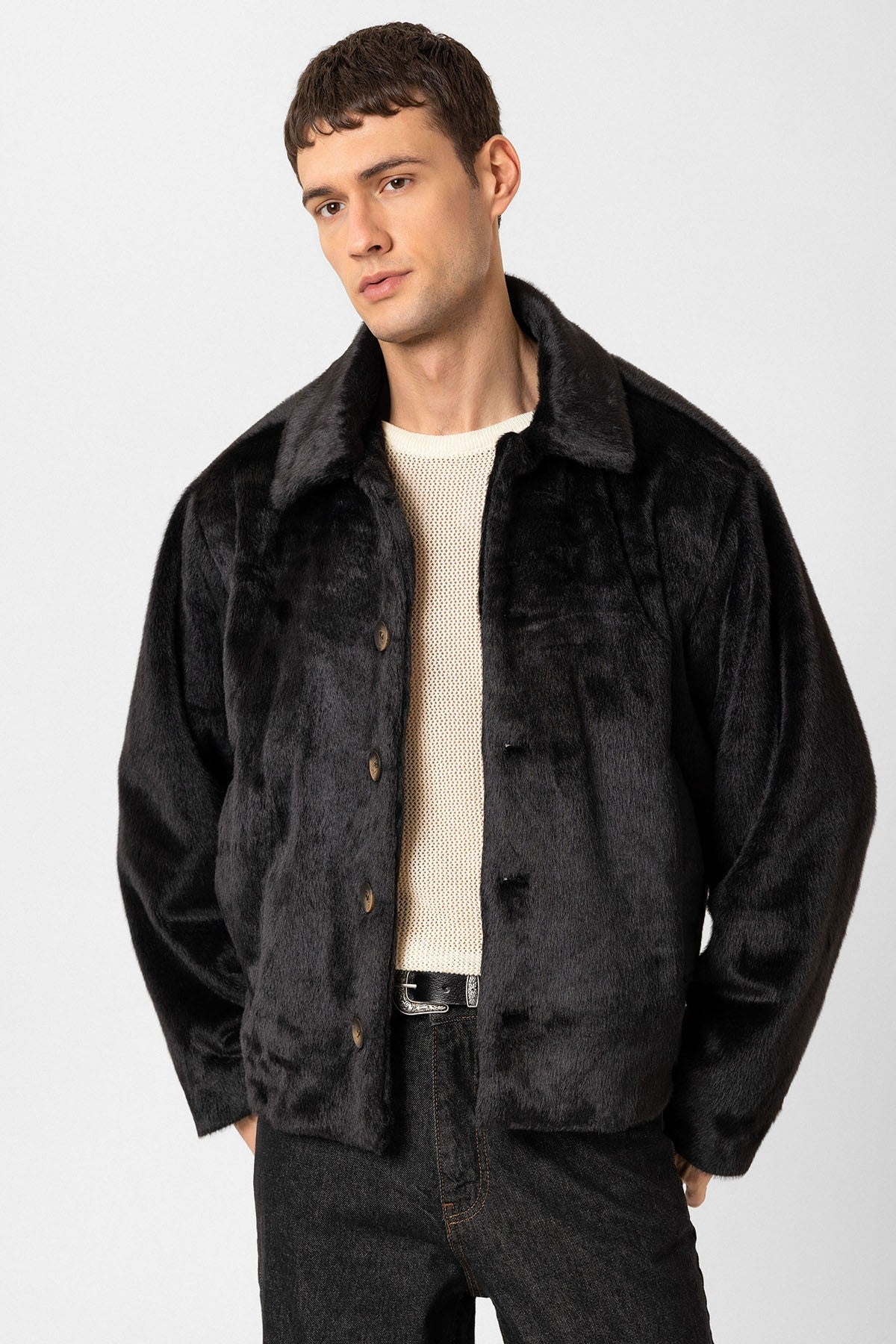 Antioch Relax Fit Soft-Textured Men's Jacket