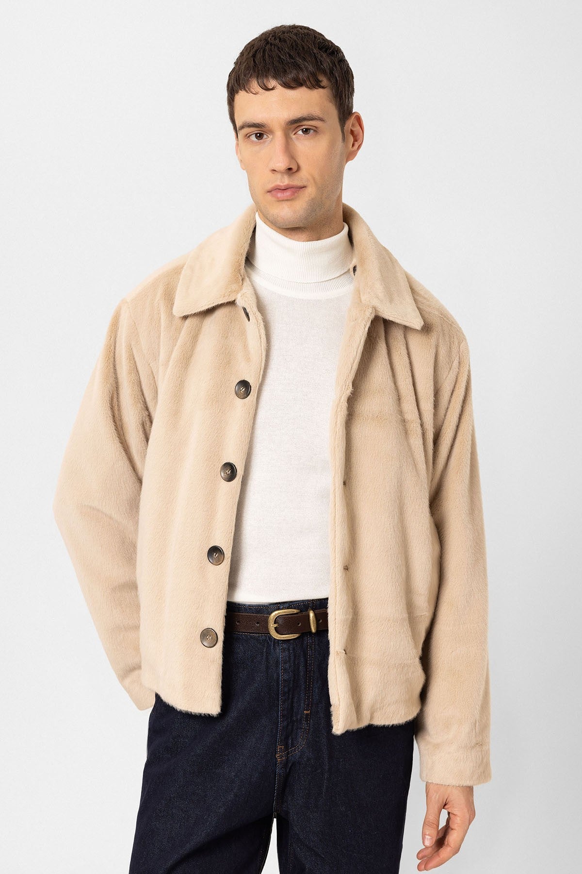 Antioch Relax Fit Soft-Textured Men's Jacket