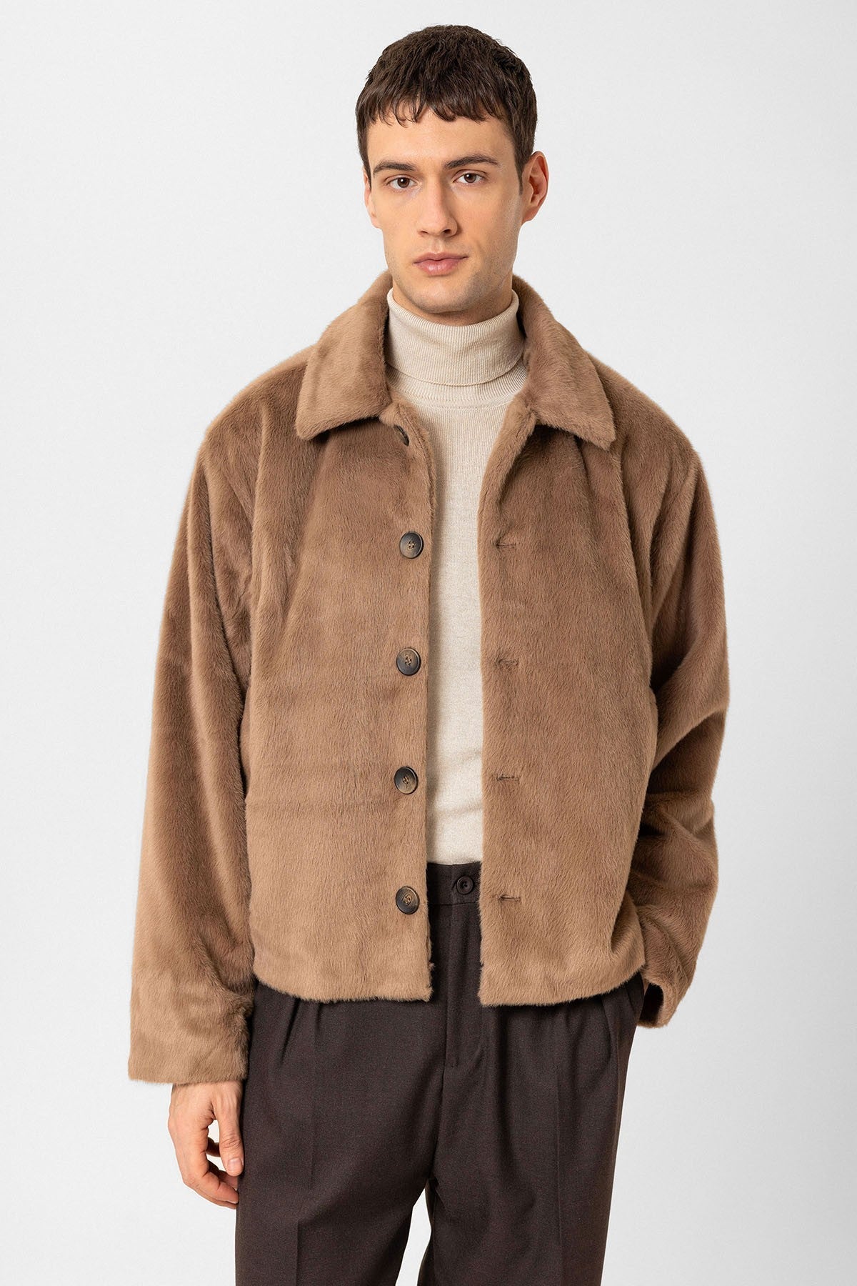 Antioch Relax Fit Soft-Textured Men's Jacket