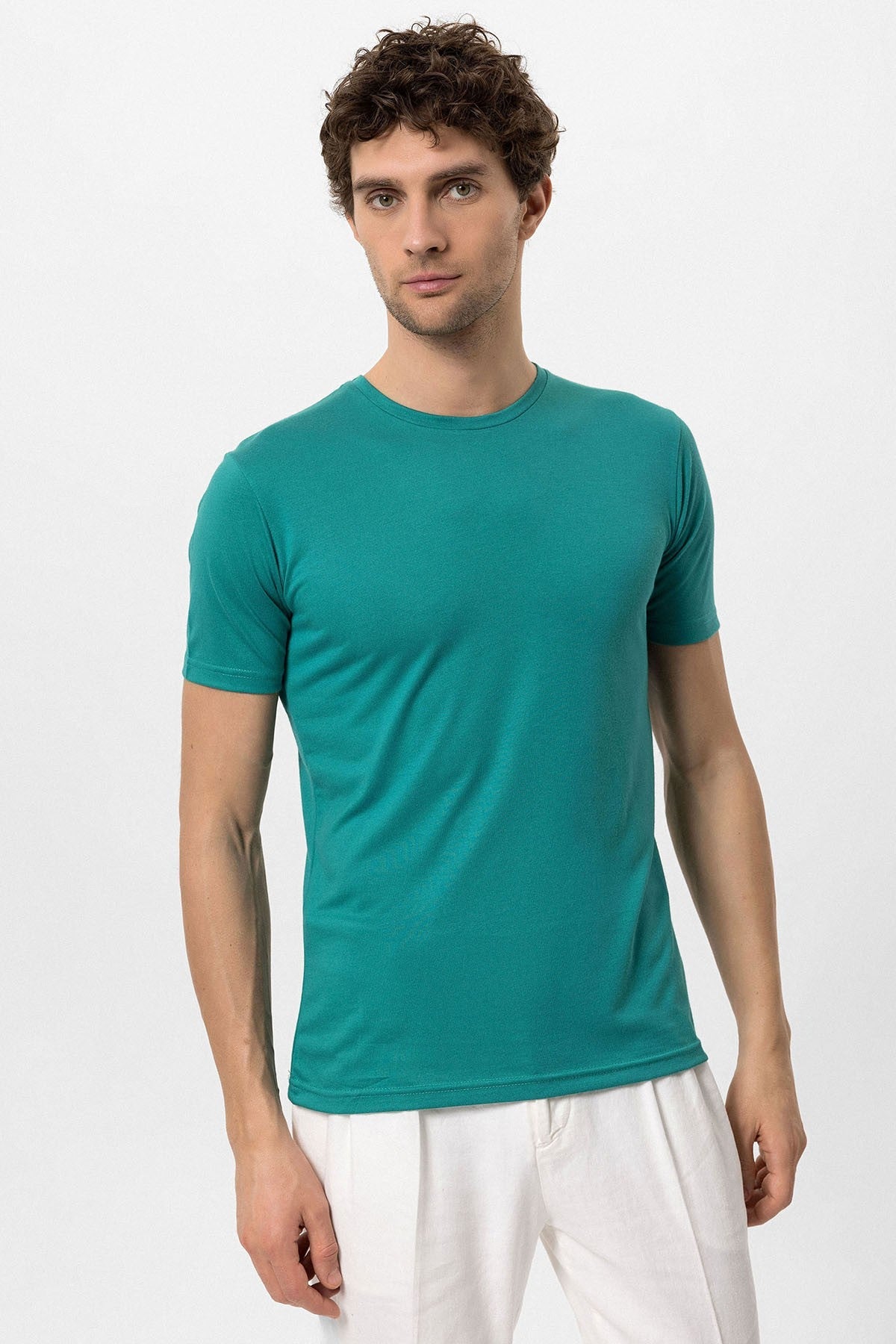 Antioch Bike Collar Slim-Fit Men's T-Shirt
