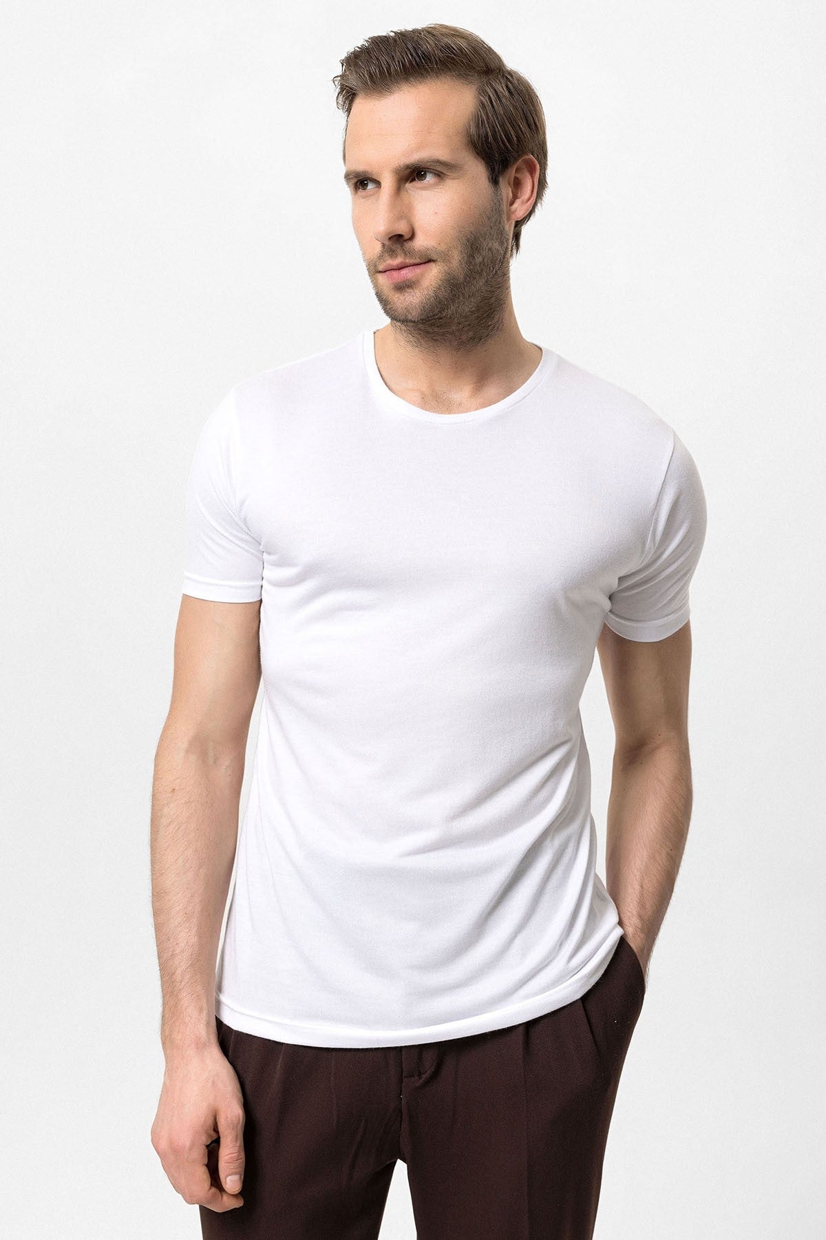 Antioch Bike Collar Slim-Fit Men's T-Shirt