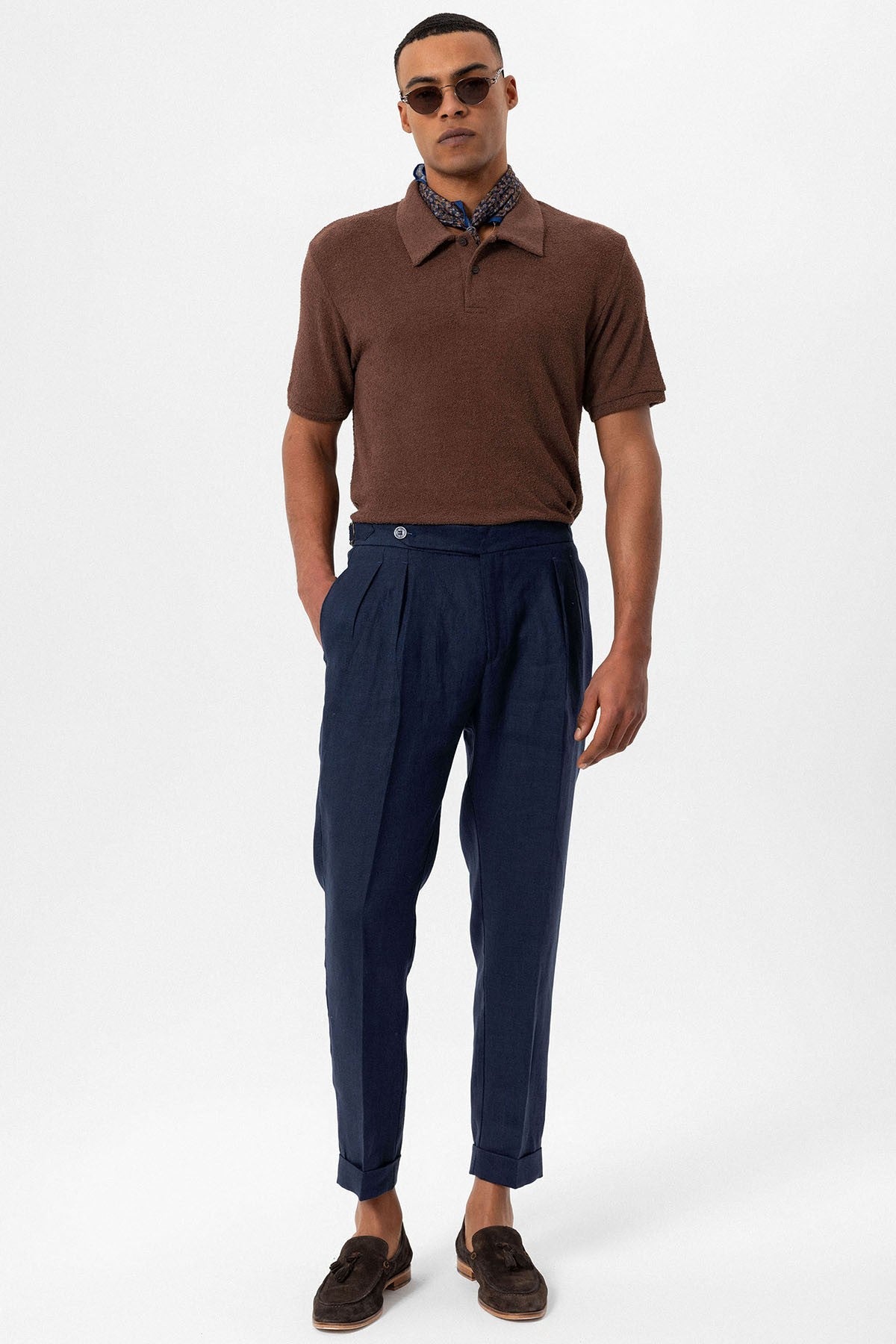 Antioch Polo-Neck Knit Men's T-Shirt