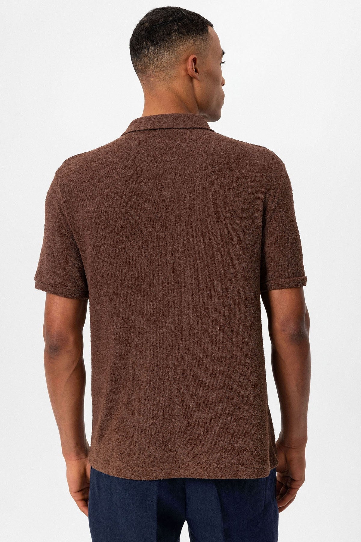 Antioch Polo-Neck Knit Men's T-Shirt