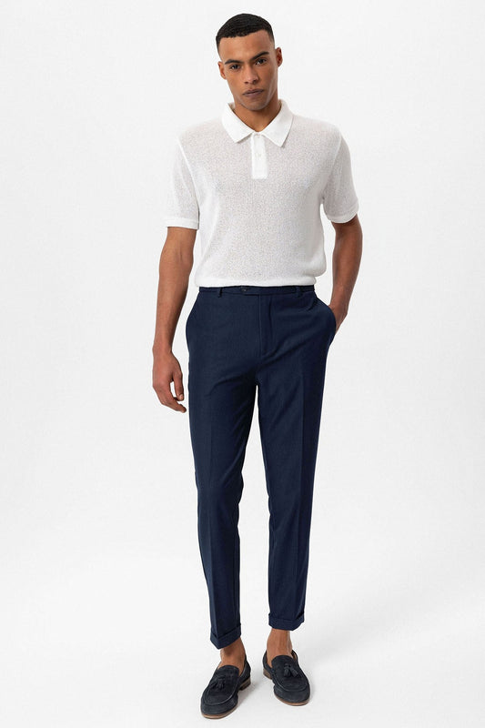 Antioch Polo-Neck Knit Men's T-Shirt