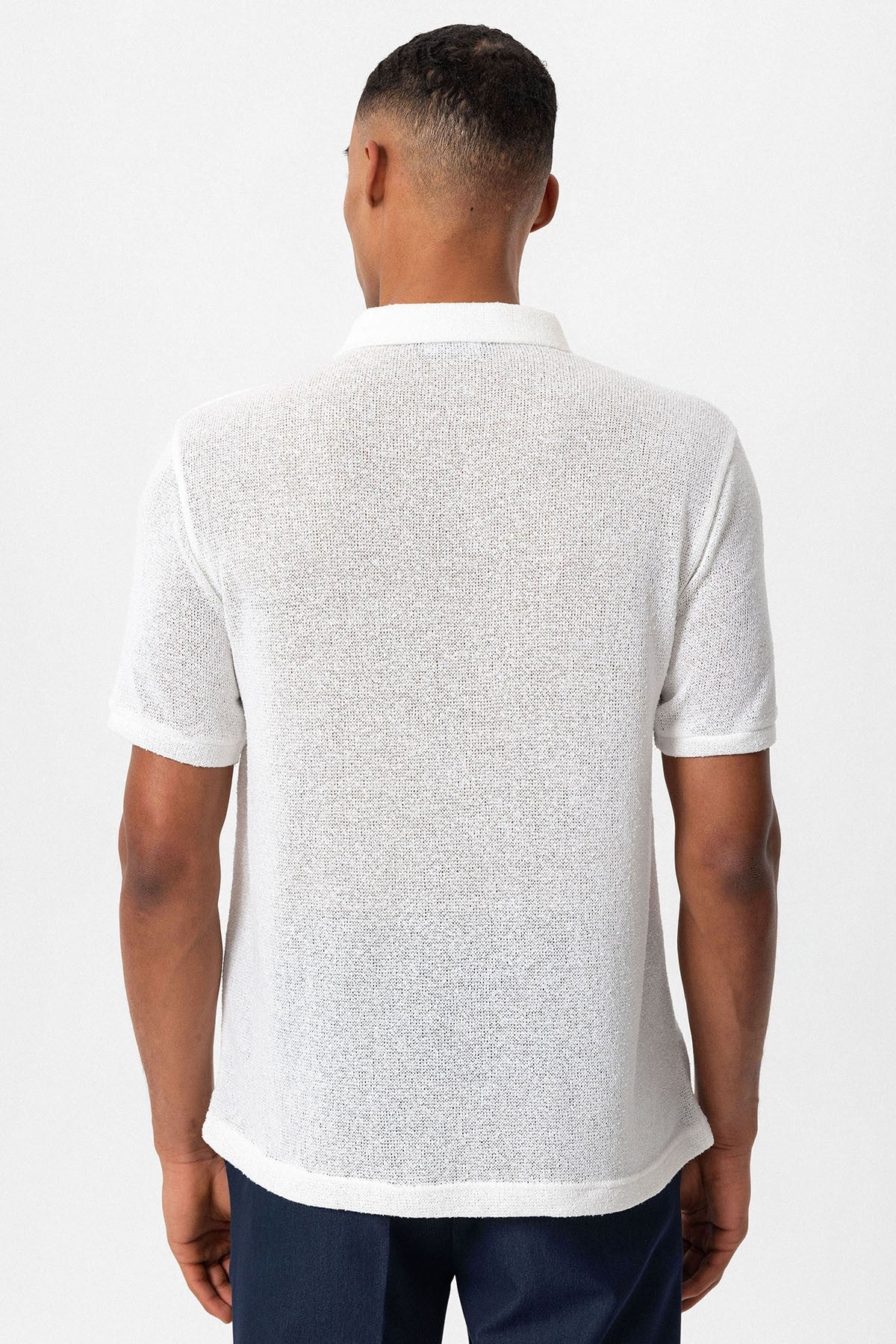 Antioch Polo-Neck Knit Men's T-Shirt