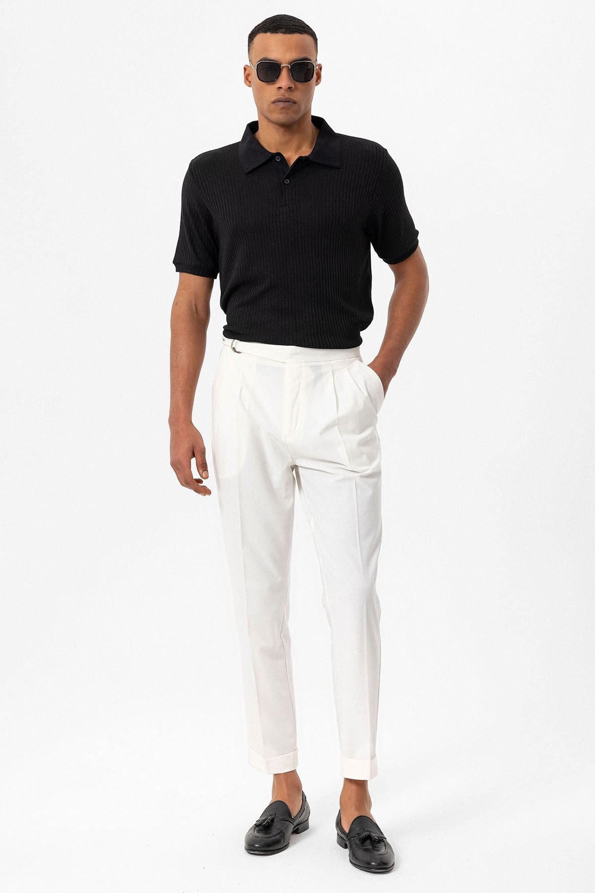 Antioch Slim-Fit Polo-Neck Men's T-Shirt
