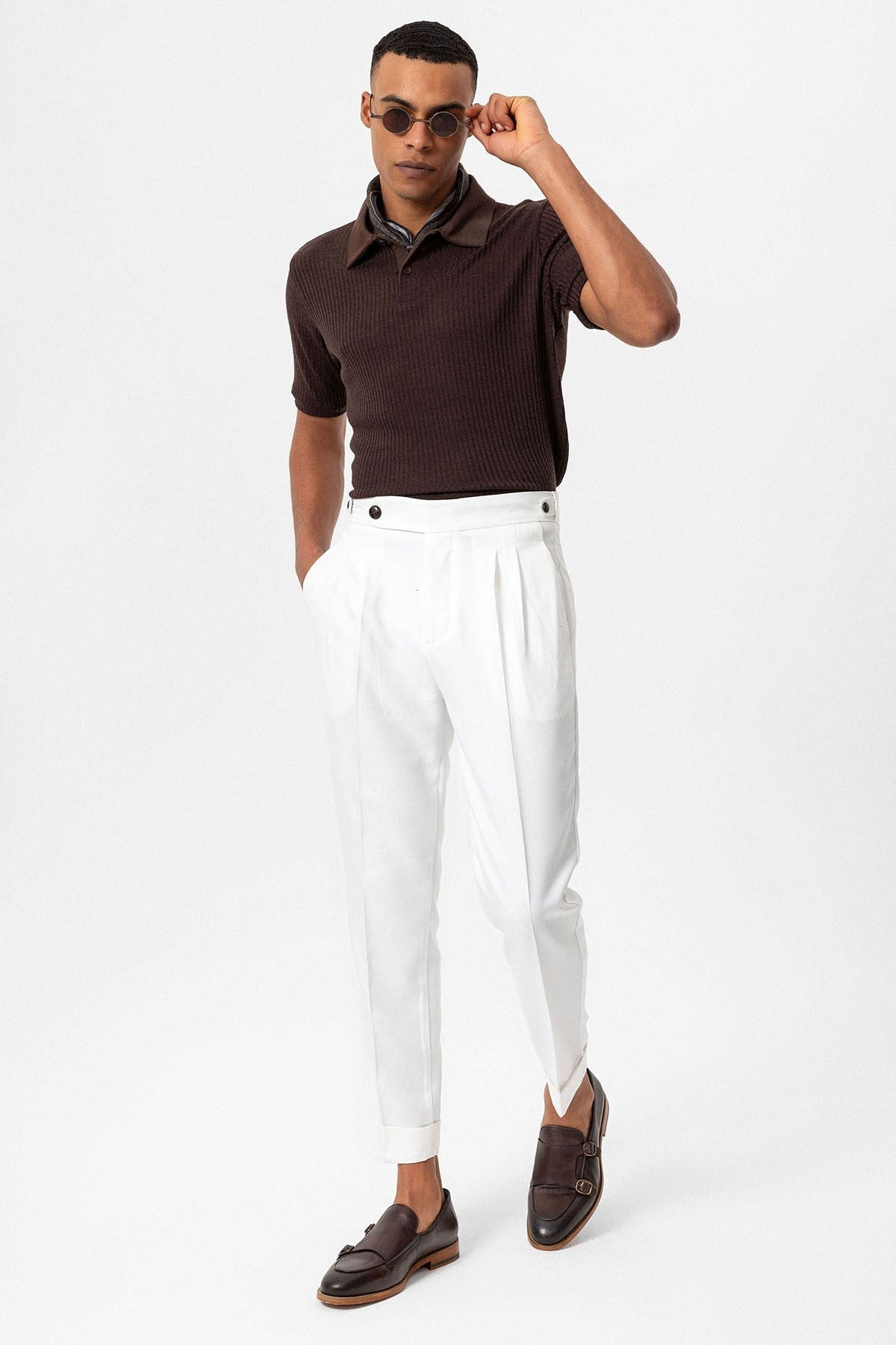 Antioch Slim-Fit Polo-Neck Men's T-Shirt