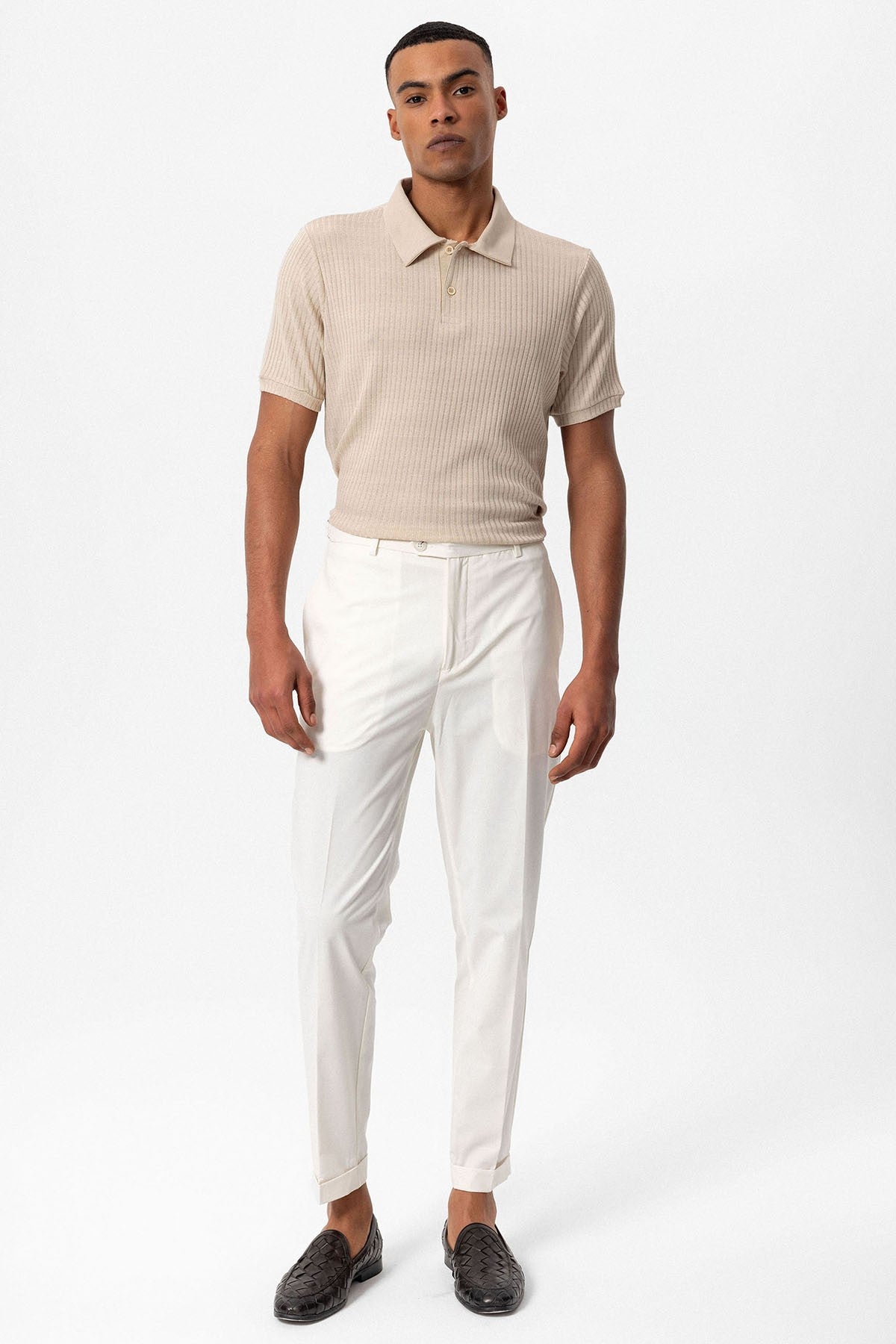 Antioch Slim-Fit Polo-Neck Men's T-Shirt