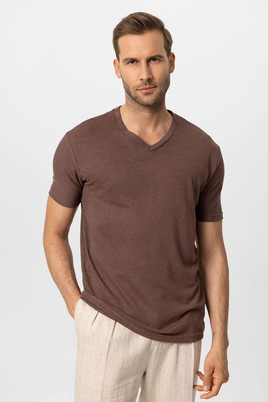 Antioch V-Neck Basic Men's T-Shirt
