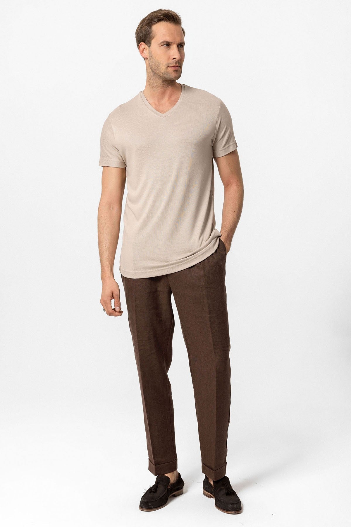 Antioch Basic V-Neck Men's T-Shirt