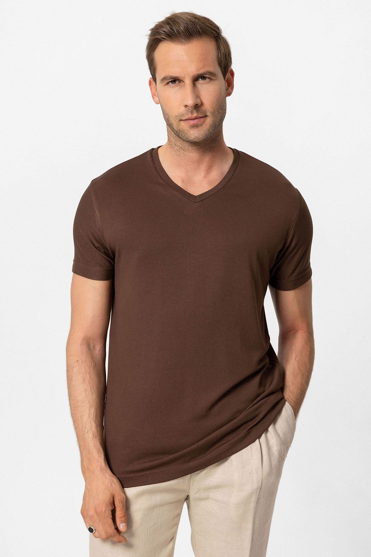 Antioch Basic V-Neck Men's T-Shirt