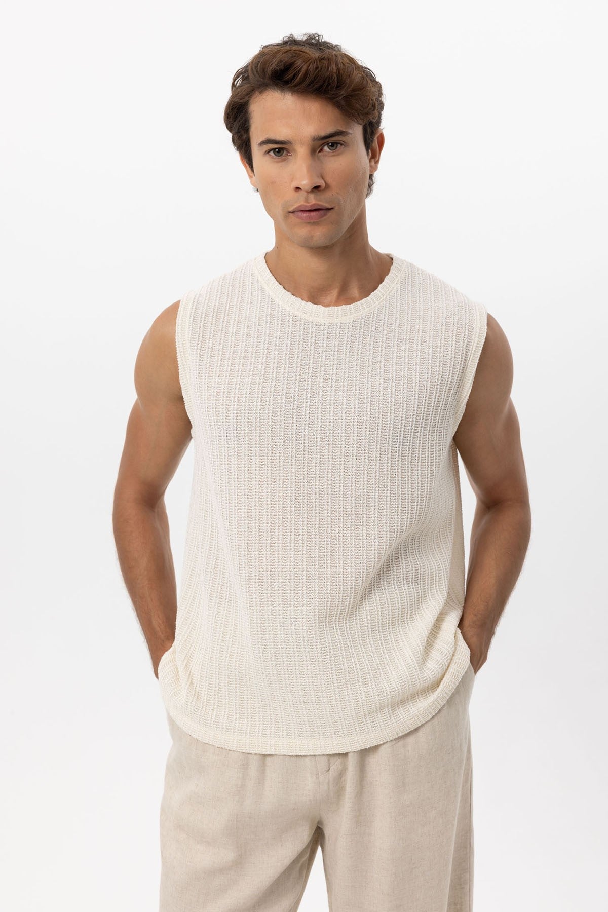 Textured Men's T-Shirt
