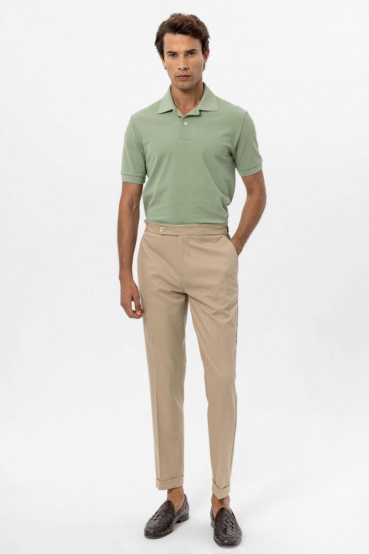 Antioch Polo-Neck Men's T-Shirt