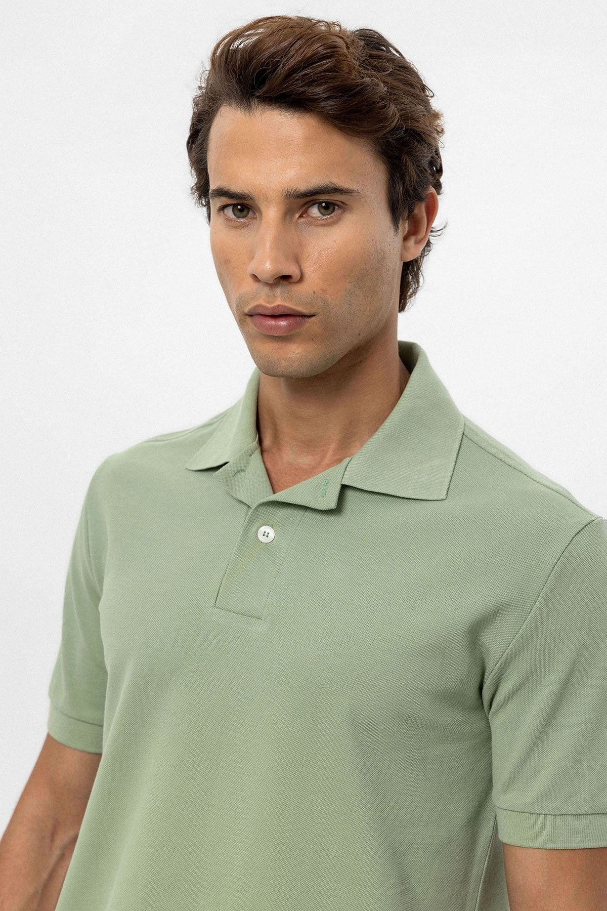 Antioch Polo-Neck Men's T-Shirt