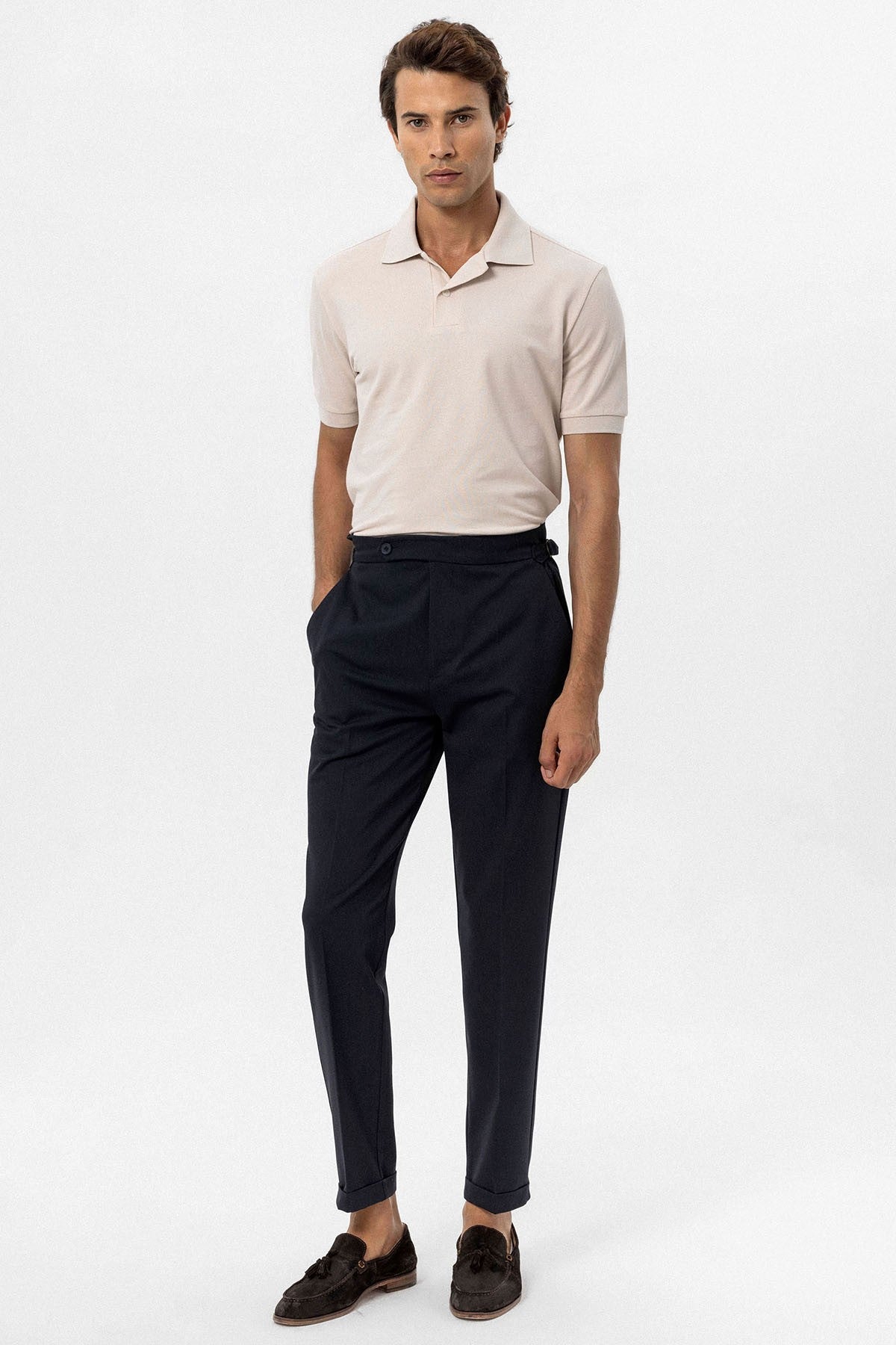 Antioch Polo-Neck Men's T-Shirt