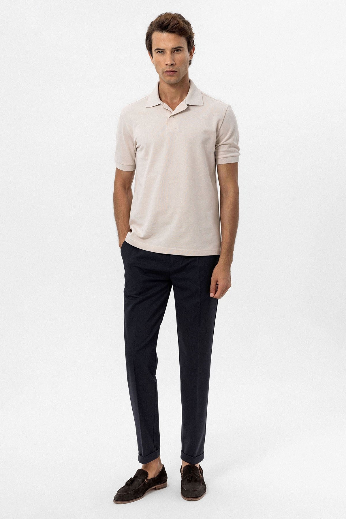 Antioch Polo-Neck Men's T-Shirt
