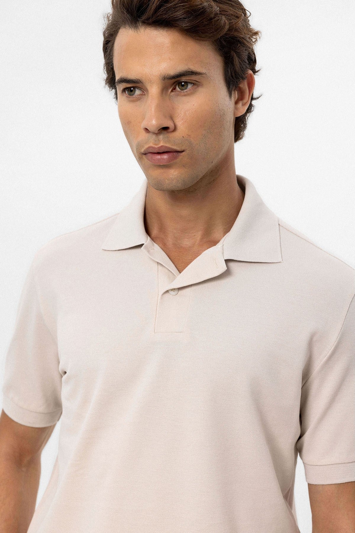 Antioch Polo-Neck Men's T-Shirt