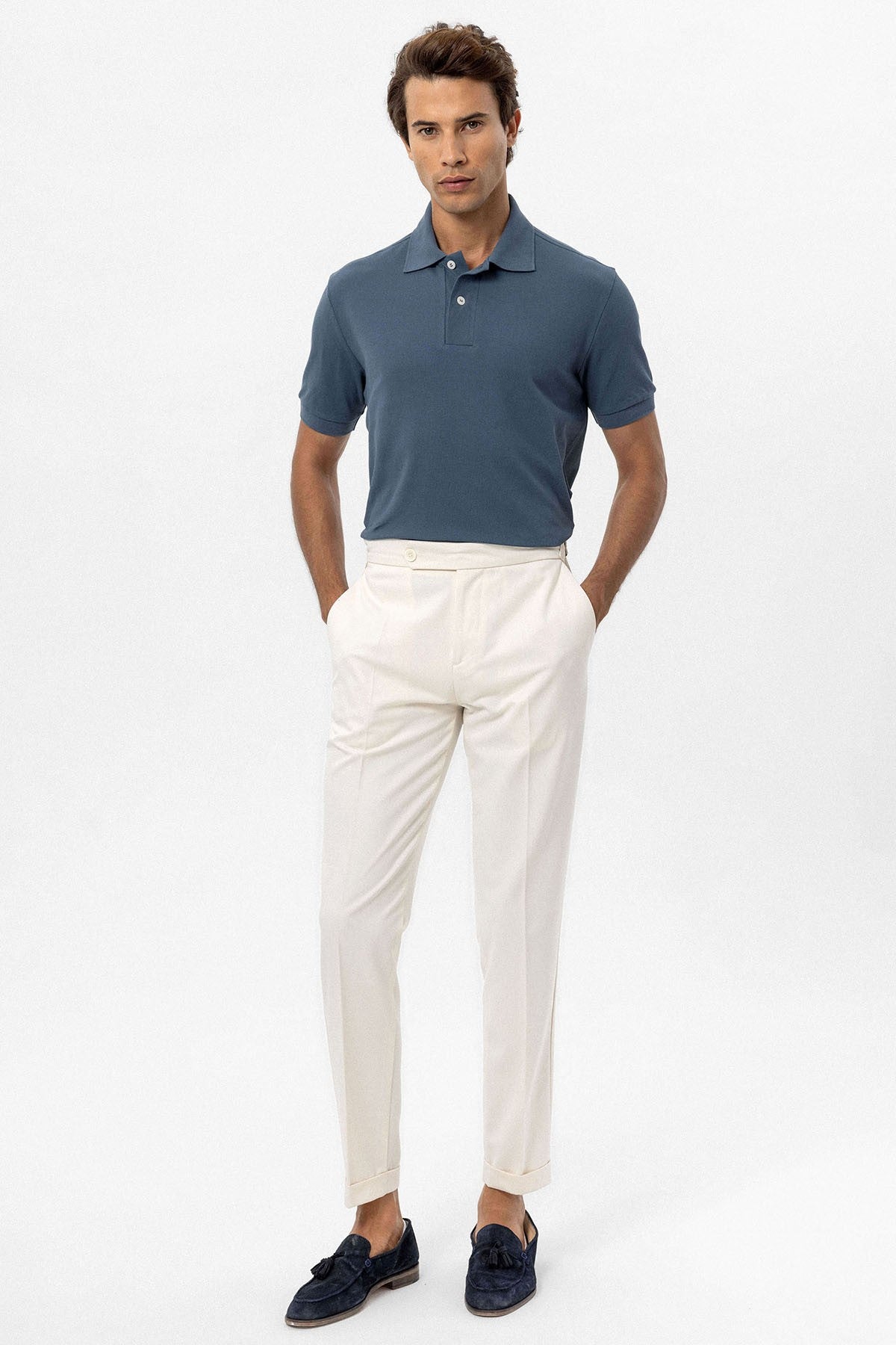 Antioch Polo-Neck Men's T-Shirt