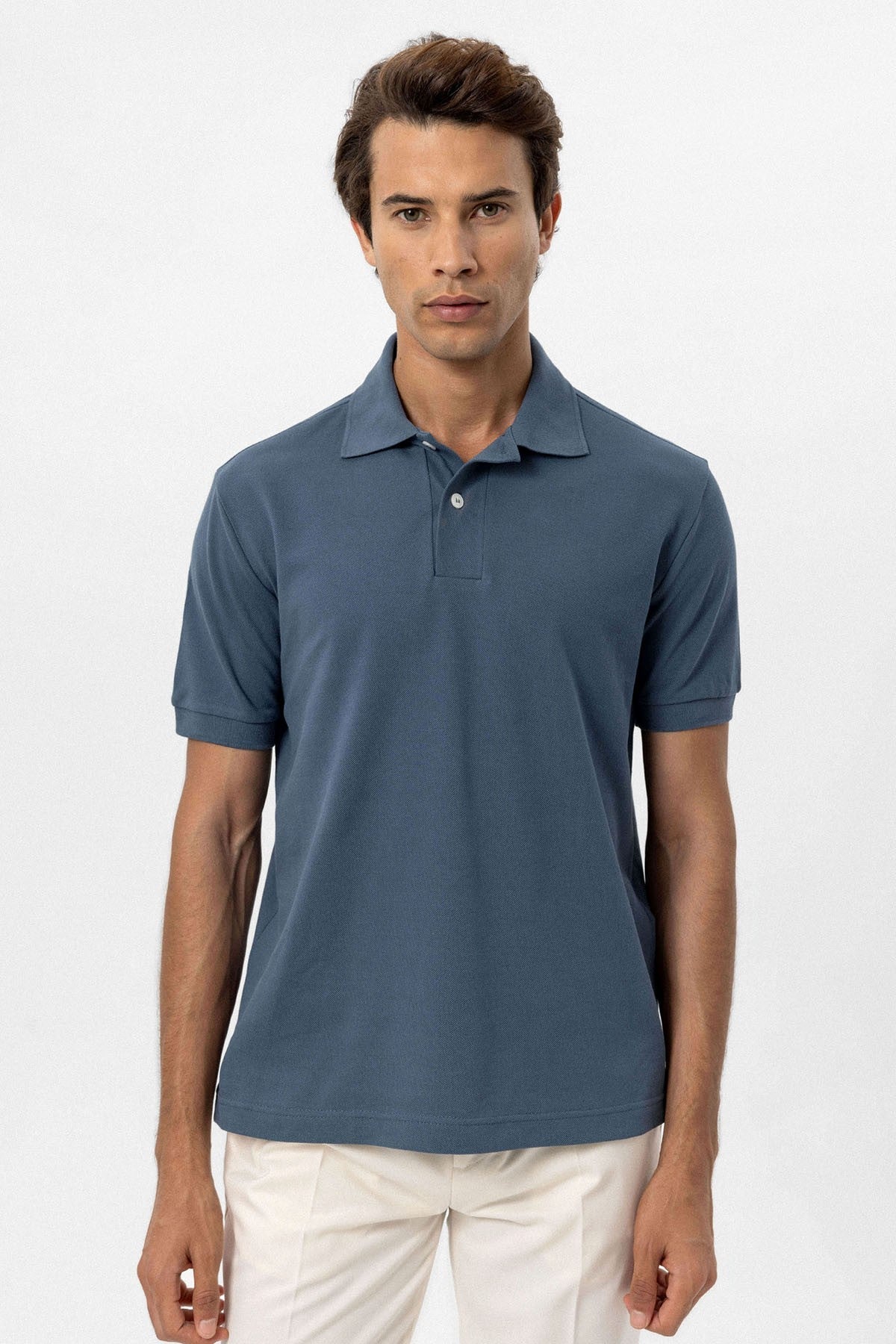 Antioch Polo-Neck Men's T-Shirt
