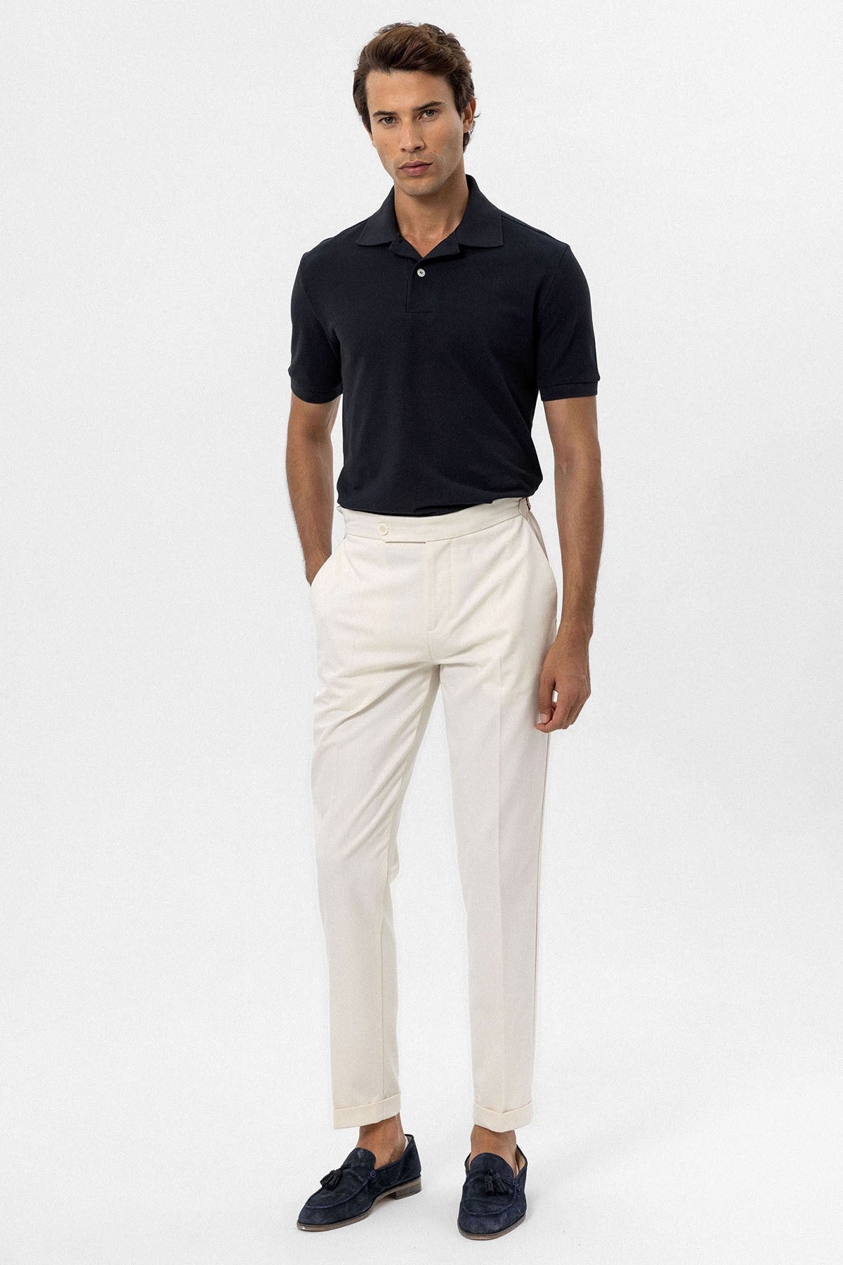 Antioch Polo-Neck Men's T-Shirt