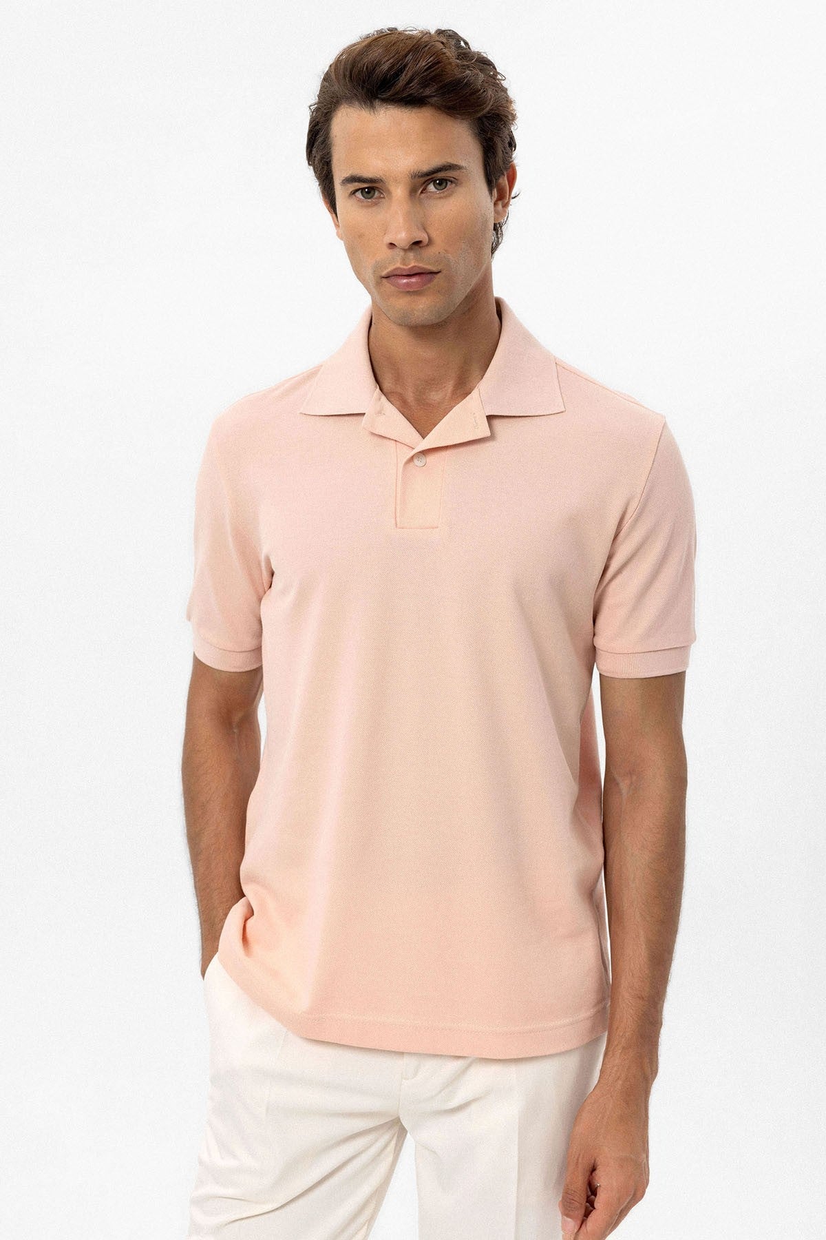 Antioch Polo-Neck Men's T-Shirt