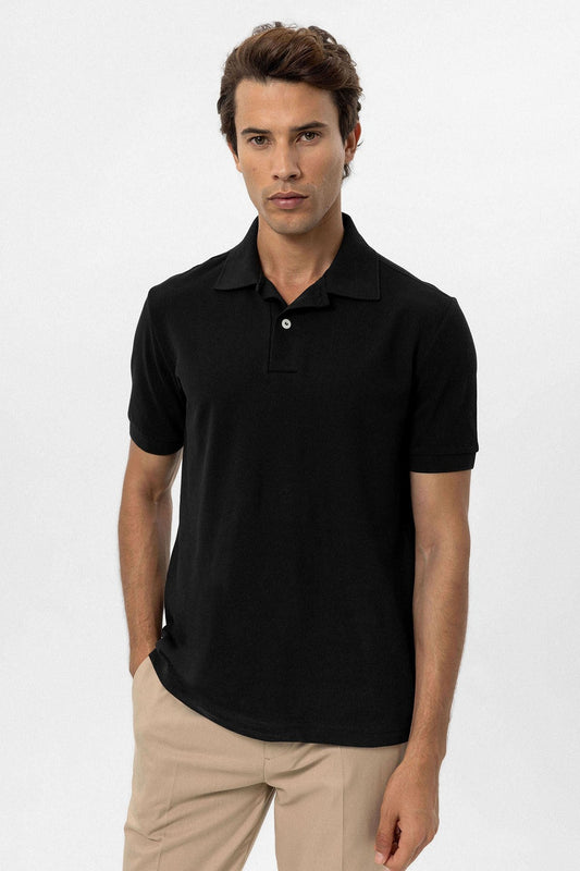 Antioch Polo-Neck Men's T-Shirt