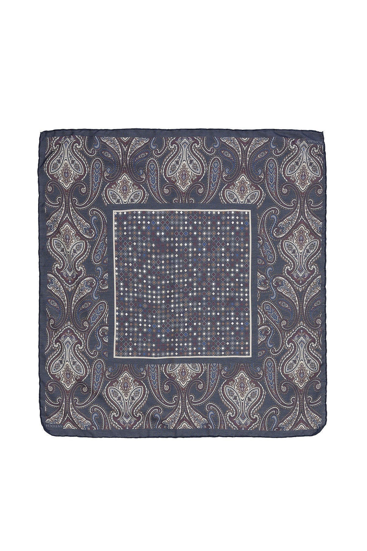 Antioch Square Scarf with Ethnic Pattern