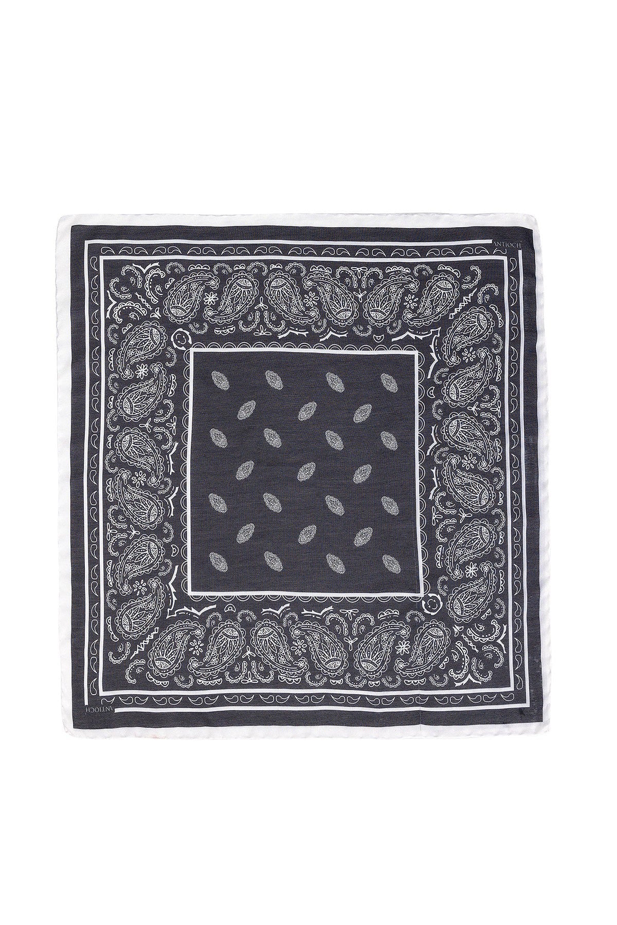Antioch Corner Scarf with Ethnic Pattern