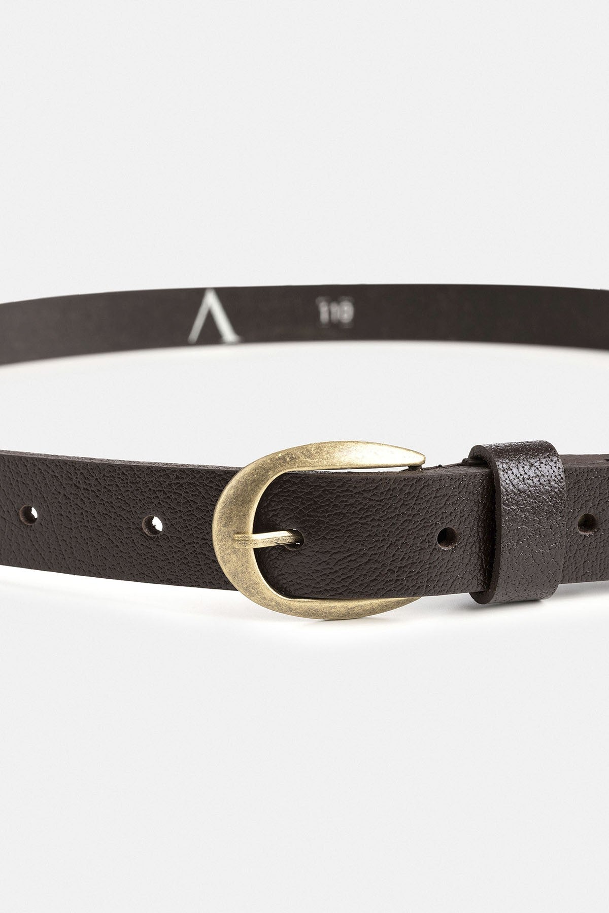 Antioch Oval Buckle Men's Leather Belt