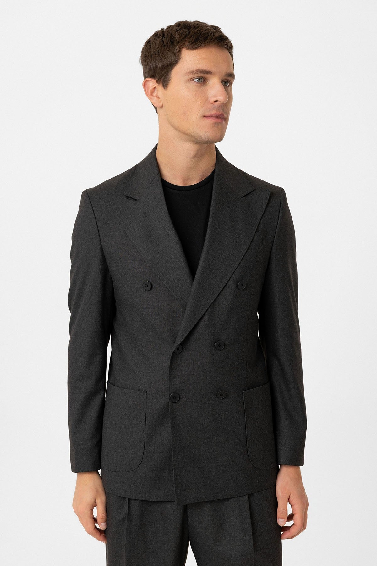 Antioch Double-Breasted Italian-Cut Men's Suit