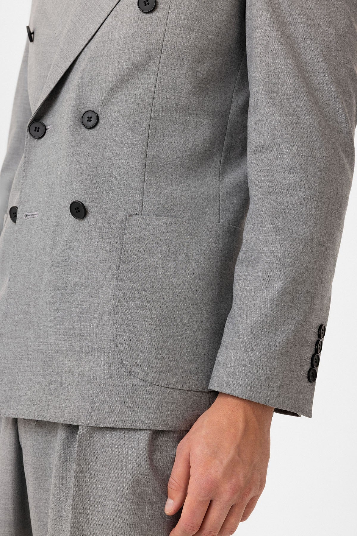 Antioch Double-Breasted Italian-Cut Men's Suit