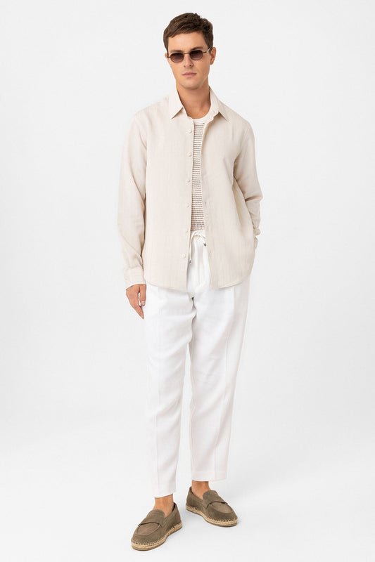 Antioch Relax Fit Striped Men's Shirt