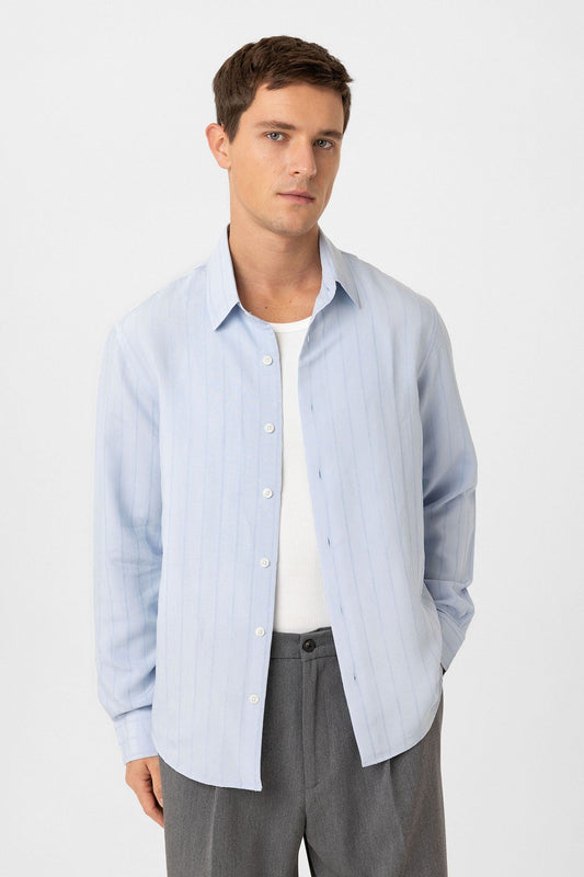 Relax Fit Striped Men's Shirt
