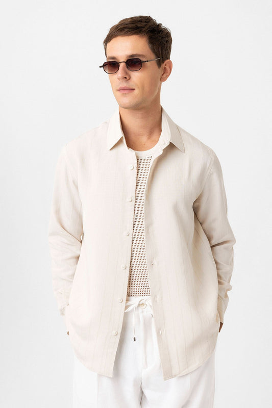 Antioch Relax Fit Striped Men's Shirt