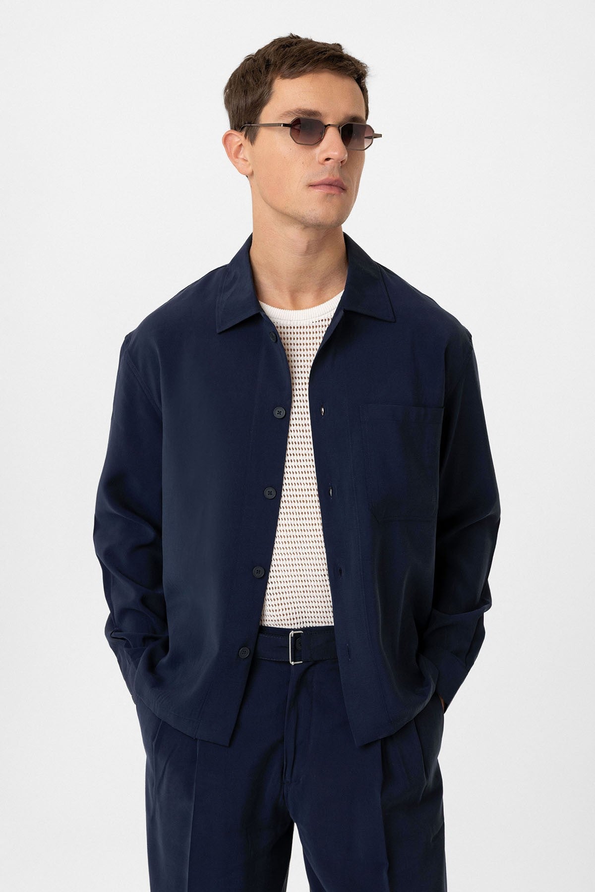 Antioch Relax Fit Modal Fabric Men's Shirt
