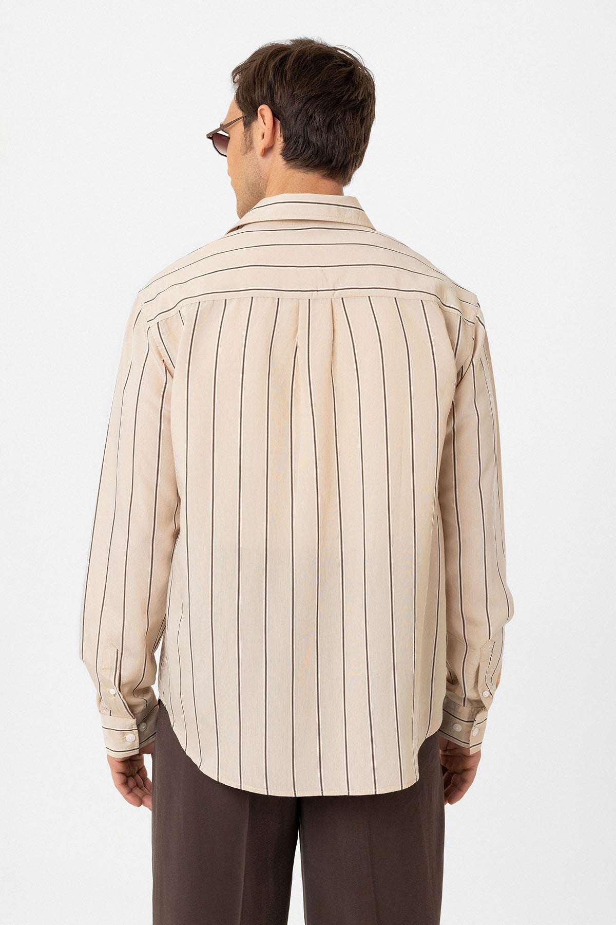 Antioch Contrast-Striped Men's Shirt