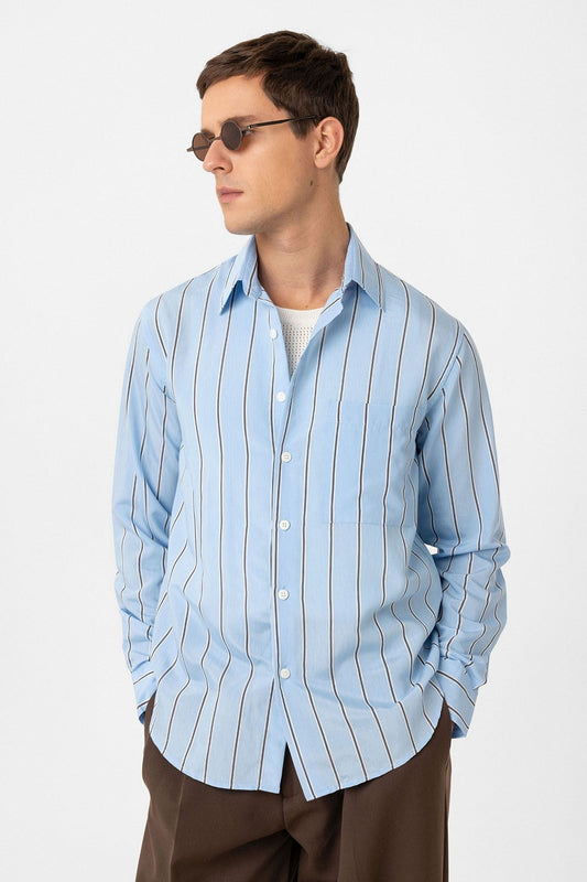 Antioch Contrast-Striped Men's Shirt