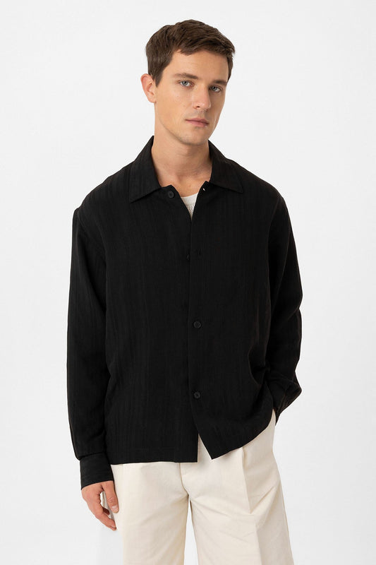 Antioch Oversized Textured Men's Shirt